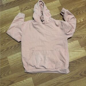 Denim & Flower Women's Pink Hoodie Sweater
